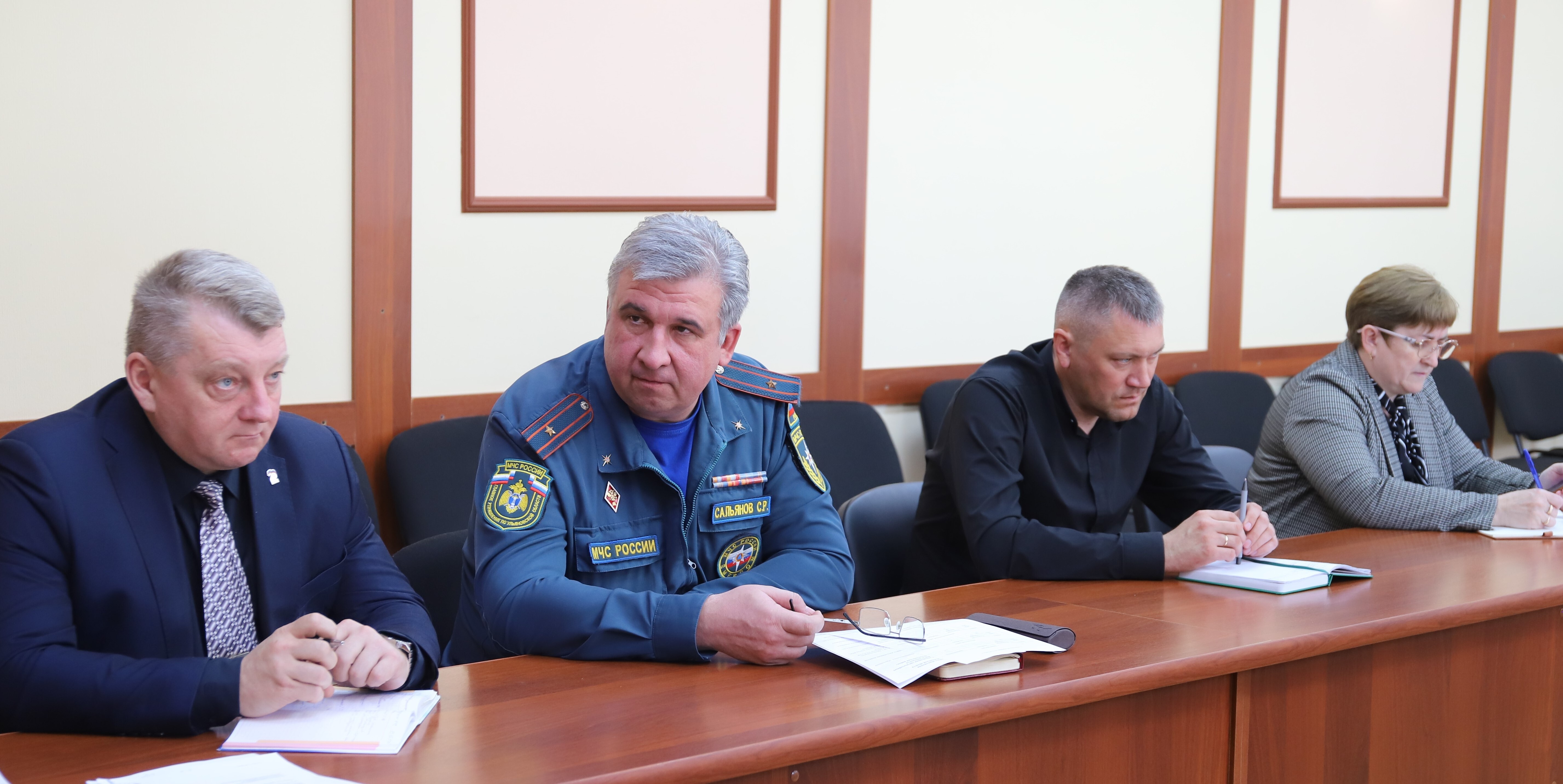 Заседание комиссии по предупреждению и ликвидации чрезвычайных ситуаций.