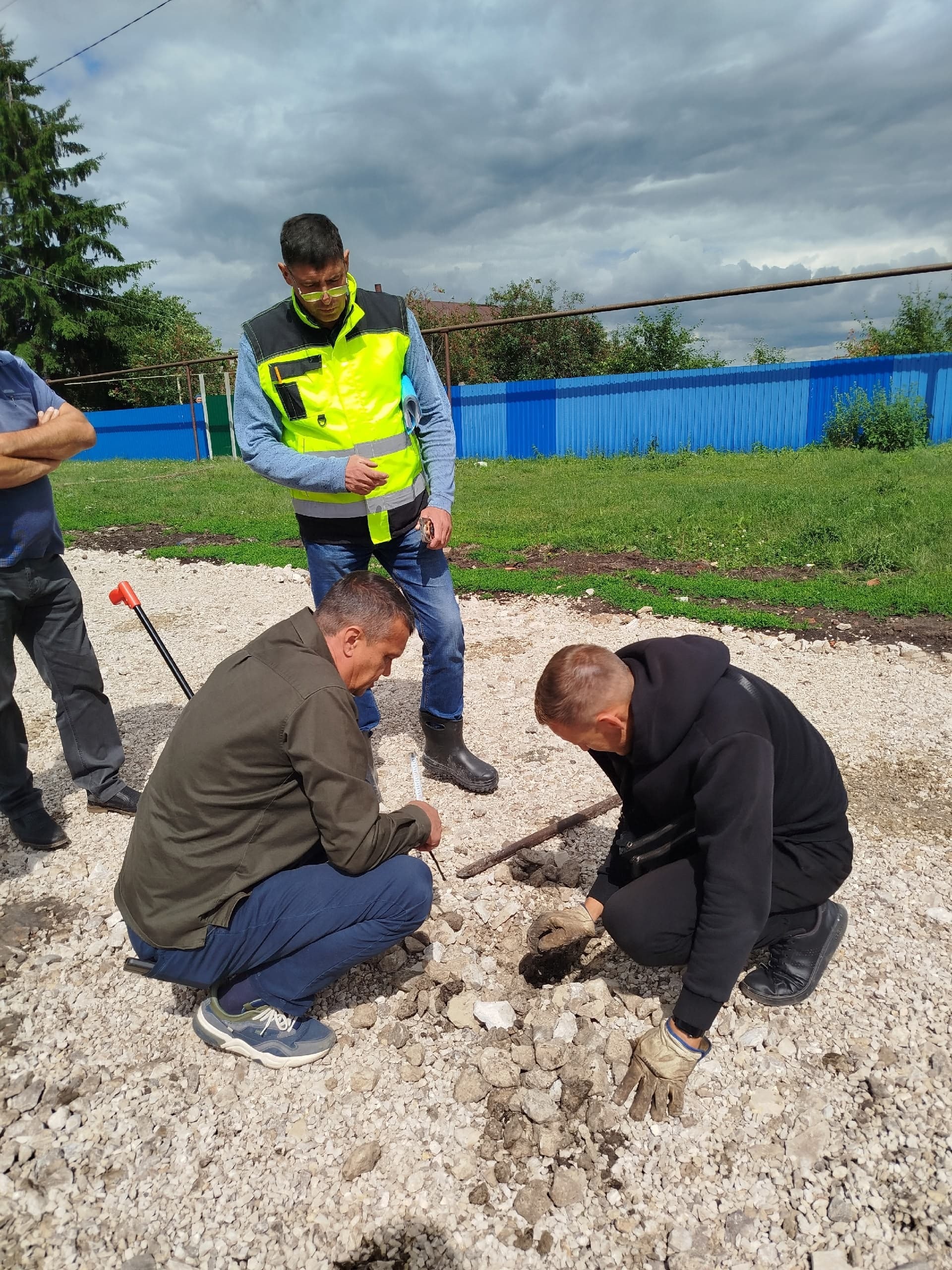 приемка дорог.