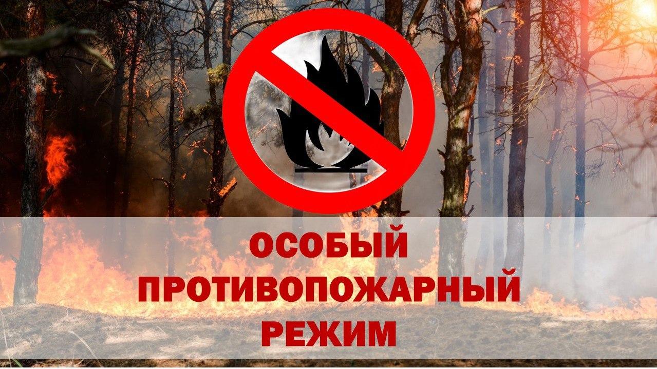 введен особый противопожарный режим!.