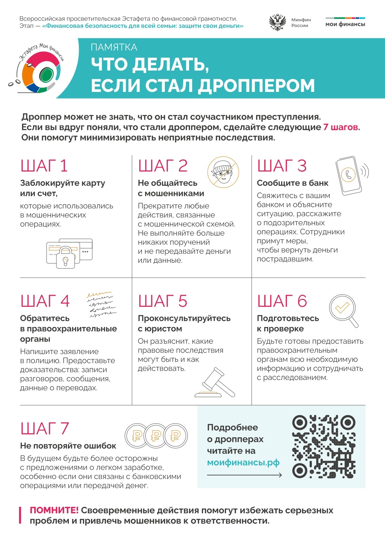 Что делать если стал дроппером?.