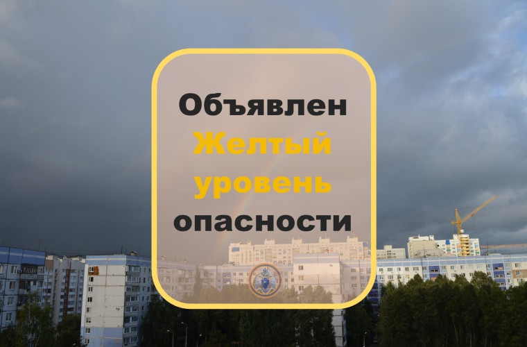 «желтый» уровень опасности. «желтый» уровень опасности.