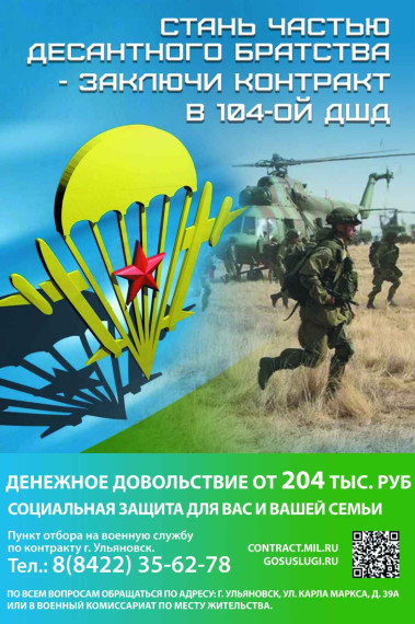 Служба по контракту в ВДВ. Служба по контракту в ВДВ.
